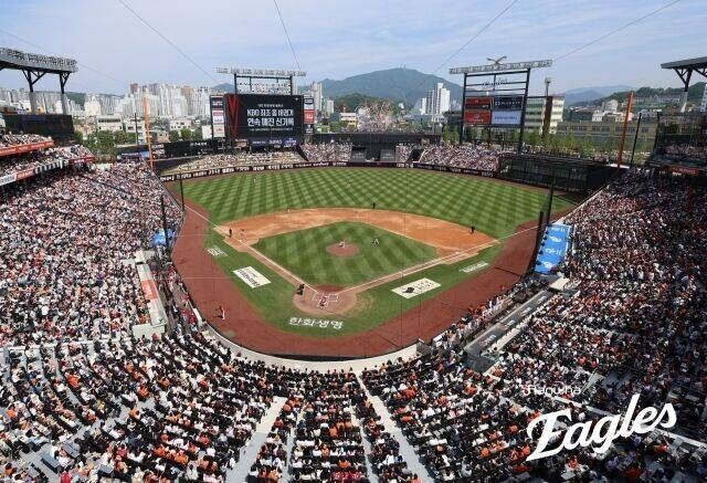 포스트시즌 28경기 연속 매진이다./한화 이글스