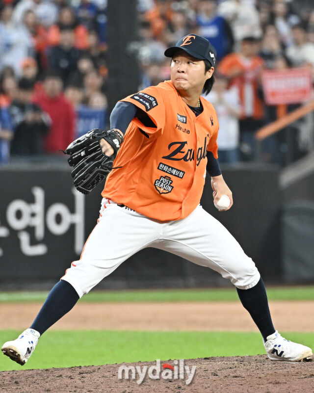 한화 이글스 시절 김범수./마이데일리