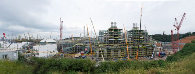 에쓰오일 샤힌 프로젝트 건설 현장. /에쓰오일