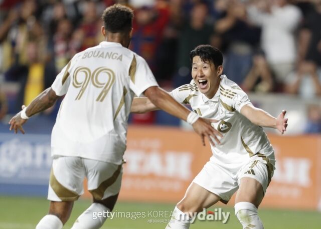 손흥민, 데니스 부앙가./게티이미지코리아