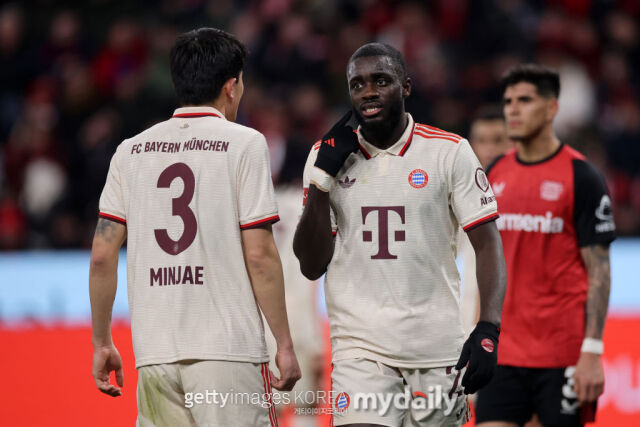 다요 우파메카노와 김민재/게티이미지코리아