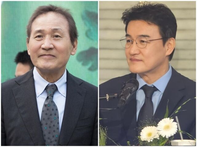 안성기, 박중훈./소셜미디어