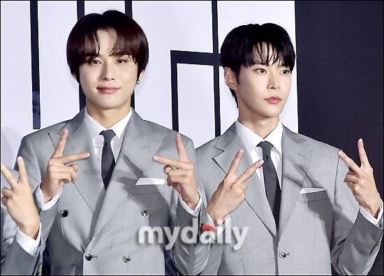 그룹 NCT 정우와 도영/마이데일리 DB