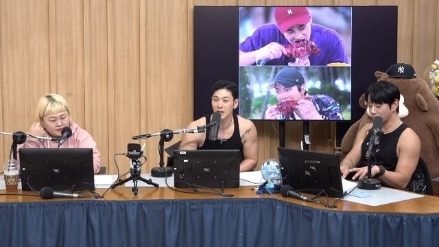 홍윤화 백호 황치열