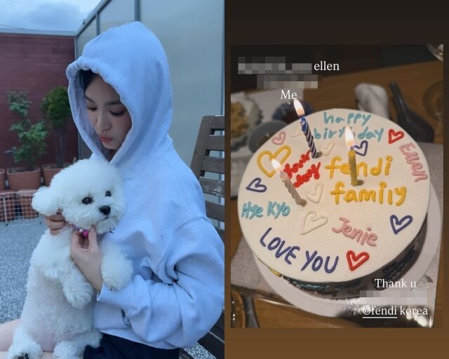 배우 송혜교, 송혜교가 게재한 사진/송혜교 소셜미디어