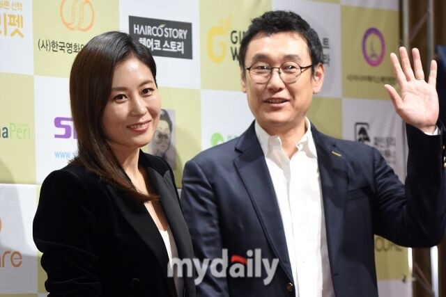 배우 문소리와 장준환 감독/마이데일리 DB