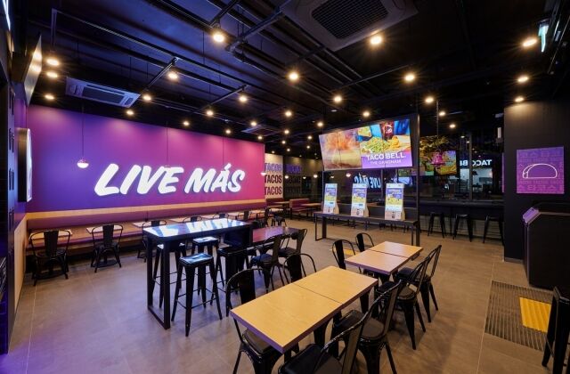 '타코벨 마곡나루점' 매장 전경. /타코벨코리아