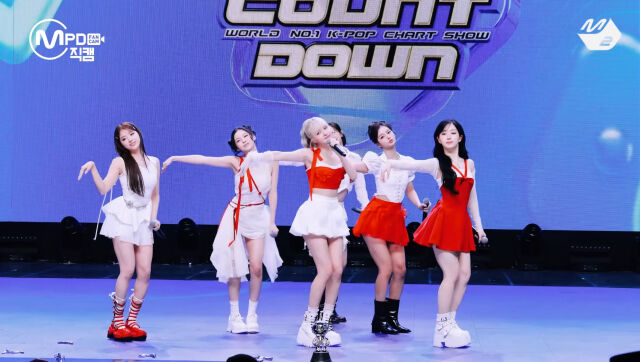 엔믹스 'Blue Valentine' 1위 앵콜 직캠. /유튜브 'M2' 화면 캡처