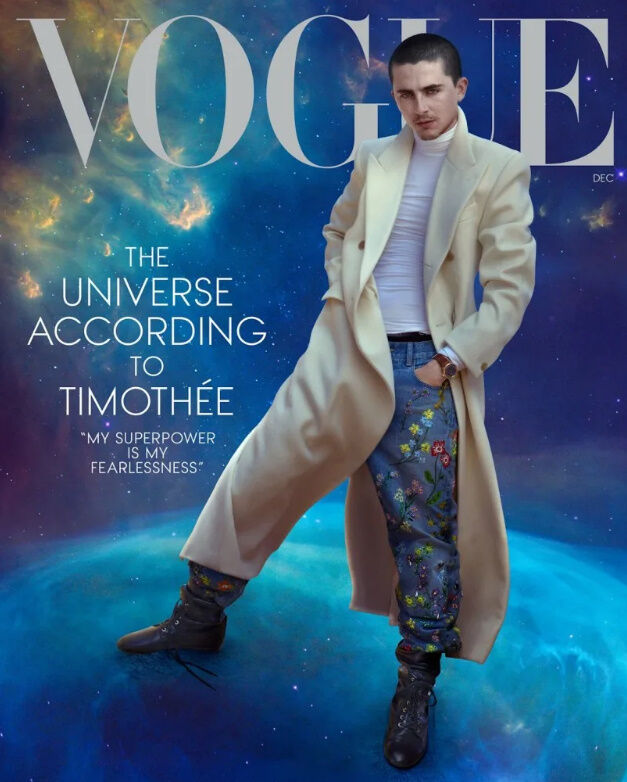 Timothée chalamet ティモシーシャラメ　パンフレット　洋画　映画 史上最悪」と酷評されたVOGUEの表紙、ティモシー・シャラメが非難の的