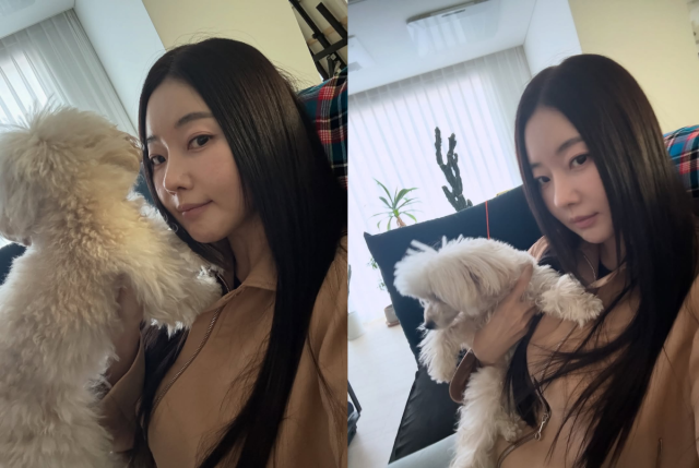 배우 김사랑이 변함없는 동안 미모를 자랑했다. / 김사랑 인스타그램