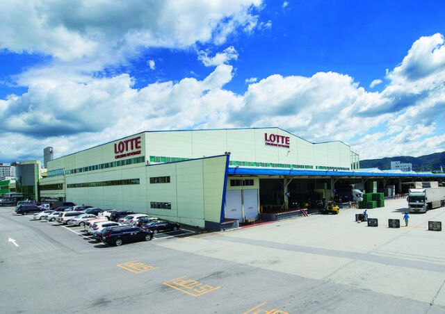 롯데칠성음료 안성공장 모습. /롯데칠성음료