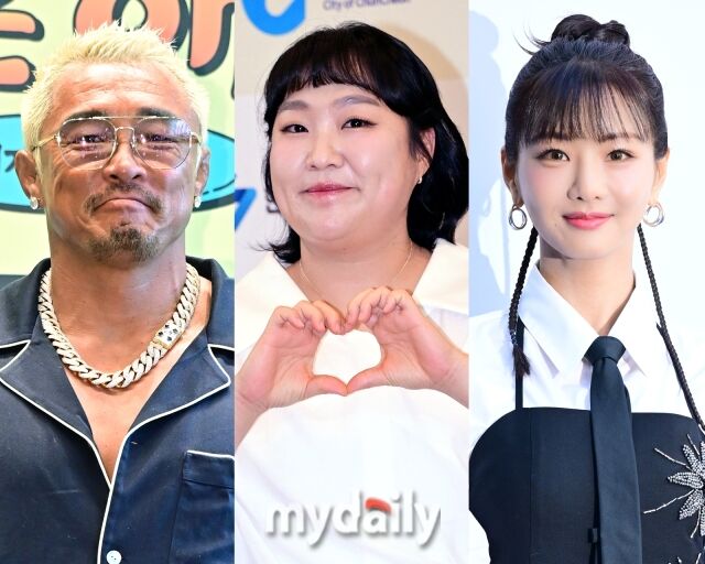 이종격투기 선수 추성훈, 코미디언 이수지, 배우 이세희/마이데일리 DB