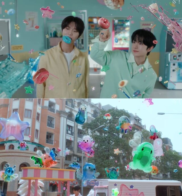 위시코어/'poppop' 뮤직비디오 캡처