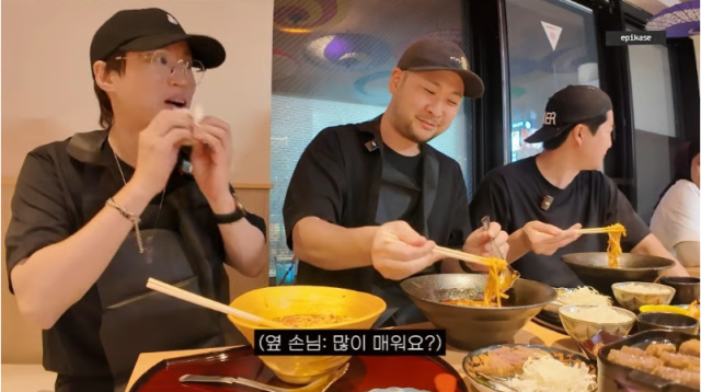 에픽하이(타블로, 미쓰라, 투컷). /유튜브 채널 'EPIKASE'