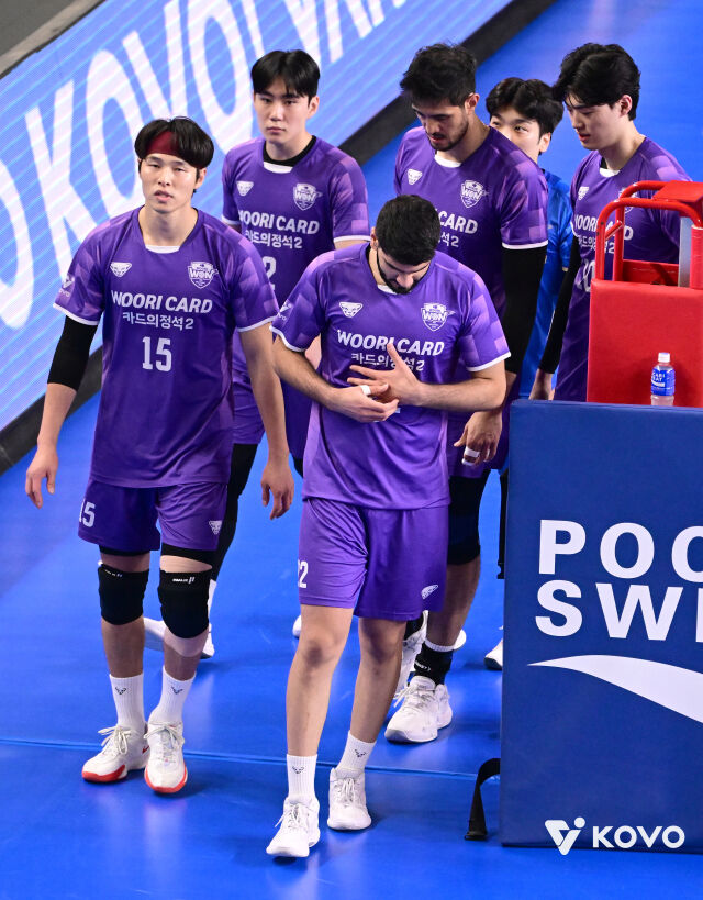 우리카드 배구단./KOVO