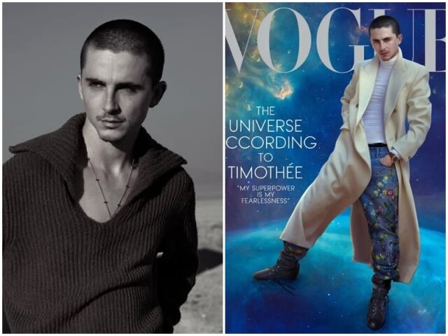 티모시 샬라메./보그