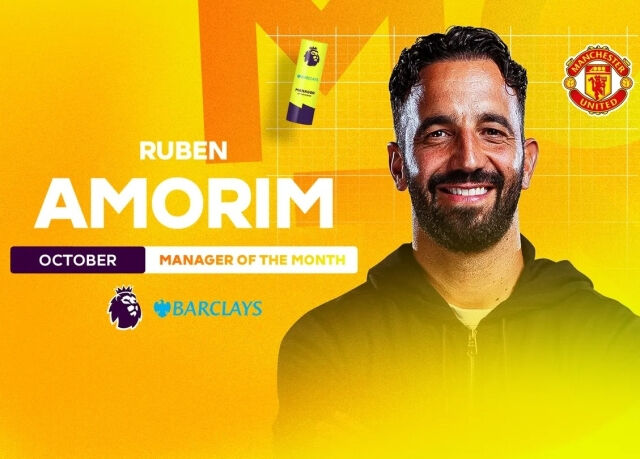 후벵 아모림 감독/EPL 사무국