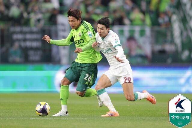 8일 전주월드컵경기장에서 열린 전북 현대와 대전 하나시티즌의 36라운드 경기./프로축구연맹