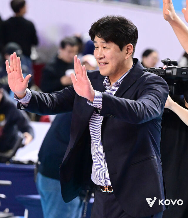 김종민 한국도로공사 감독./KOVO