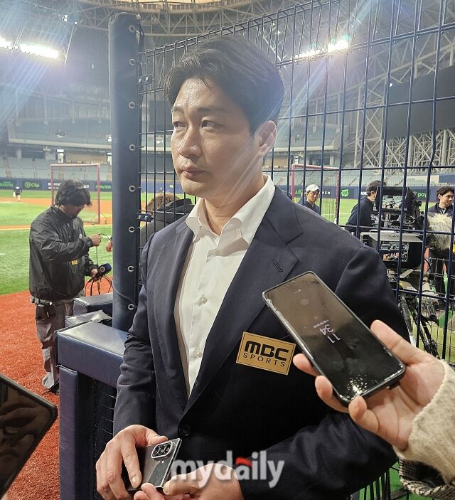 MBC스포츠 해설위원으로 나선 오승환./고척=심혜진 기자