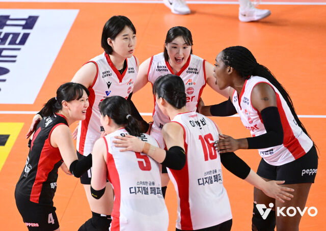 페퍼저축은행 배구단./KOVO