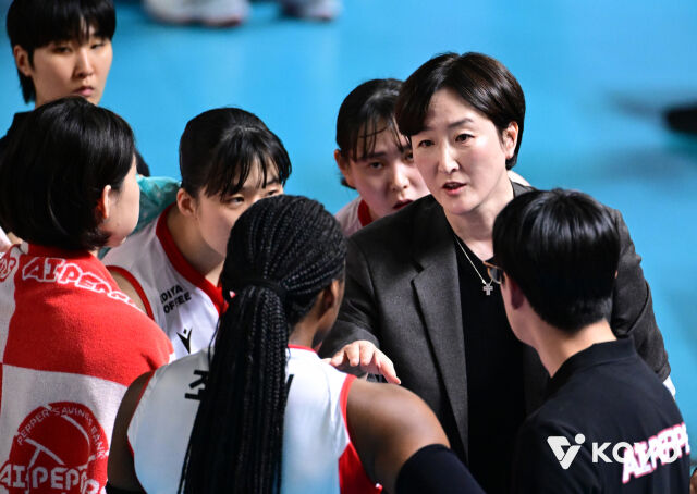 페퍼저축은행 장소연 감독./KOVO