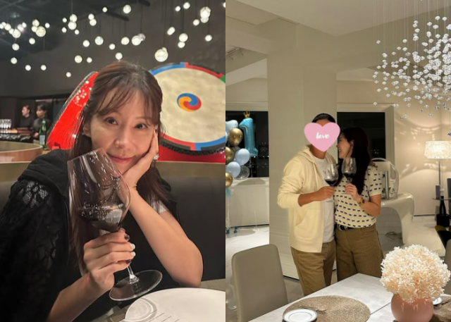 배우 김정은과 남편/김정은 인스타그램