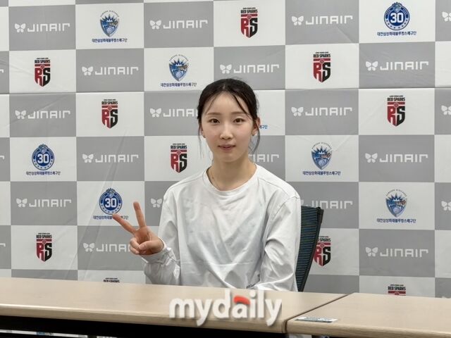 정관장의 2005년생 세터 최서현./대전=이보미 기자