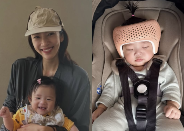 가수 겸 배우 손담비와 딸/손담비 인스타그램