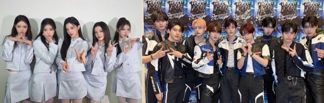 아일릿과 제로베이스원/공식SNS