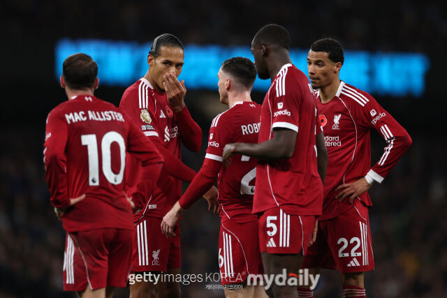 리버풀 선수단./게티이미지코리아