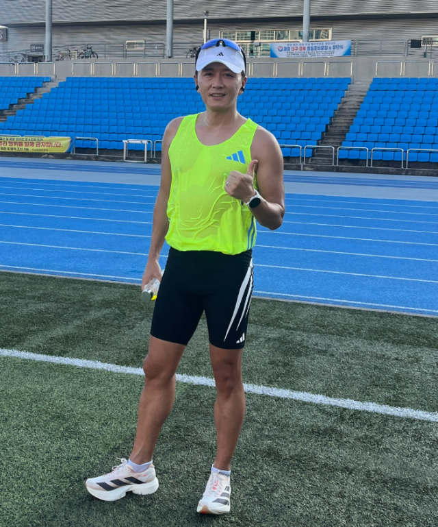 배우 진태현이 마라톤 대회 중 발생한 20대 마라토너 뇌사 사고에 안타까운 마음을 전했다. / 진태현 인스타그램