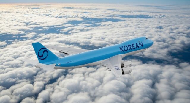 대한항공 B747-8F 항공기. /대한항공