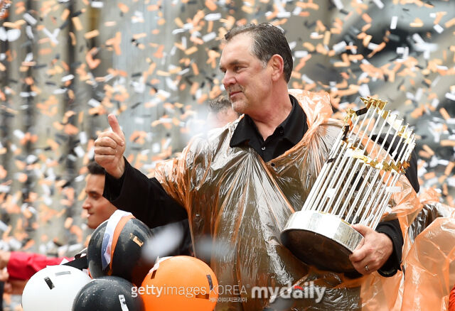 2014 월드시리즈 우승 당시 브루스 보치 고문./게티이미지코리아