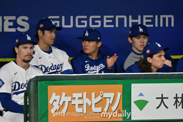 LA 다저스 오타니 쇼헤이, 야마모토 요시노부, 사사키 로키./게티이미지코리아