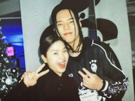 개그우먼 김지선과 아들 김정훈/김정훈 인스타그램