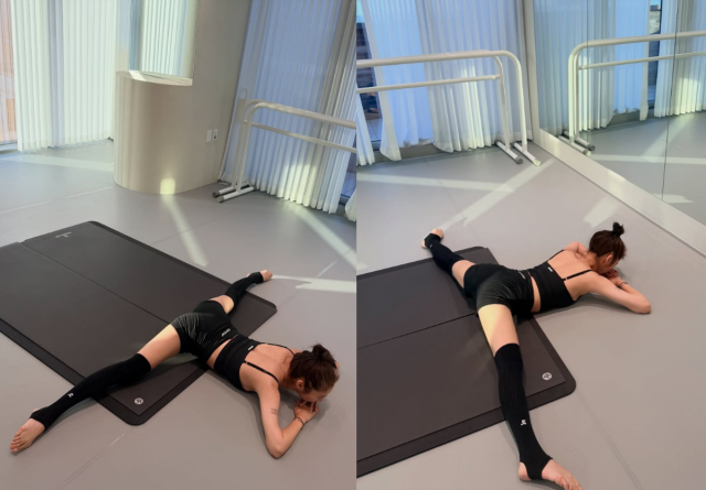 손담비가 출산 7개월 만에 완벽한 몸매를 자랑했다. / 손담비 인스타그램