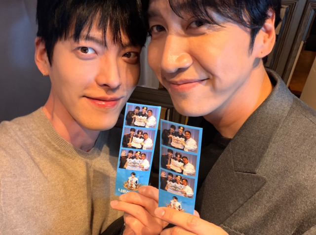 김우빈이 절친 이광수와 훈훈한 의리를 보였다. / 김우빈 인스타그램