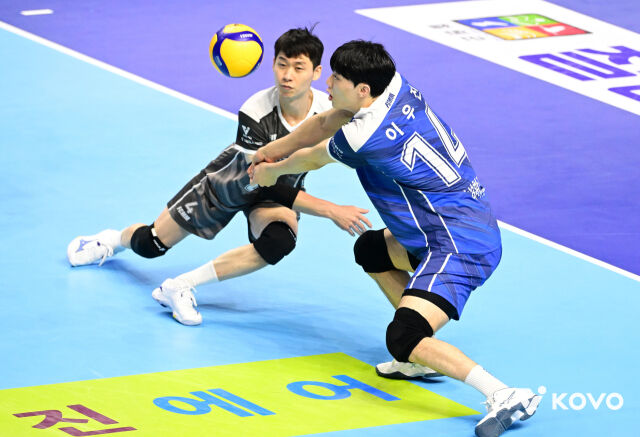 이우진과 조국기./KOVO