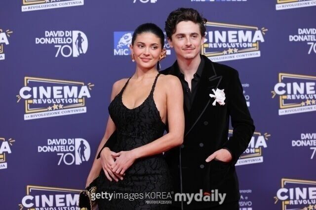 카일리 제너,티모시 샬라메./게티이미지코리아