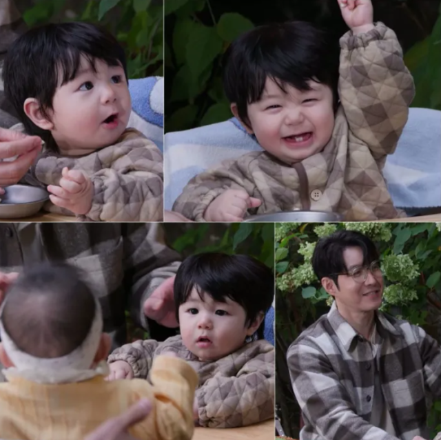 배우 심형탁과 아들 하루./KBS 2TV ‘슈퍼맨이 돌아왔다’