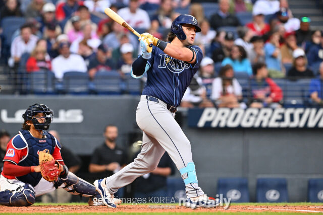 탬파베이 레이스 시절의 밥 시모어./게티이미지코리아