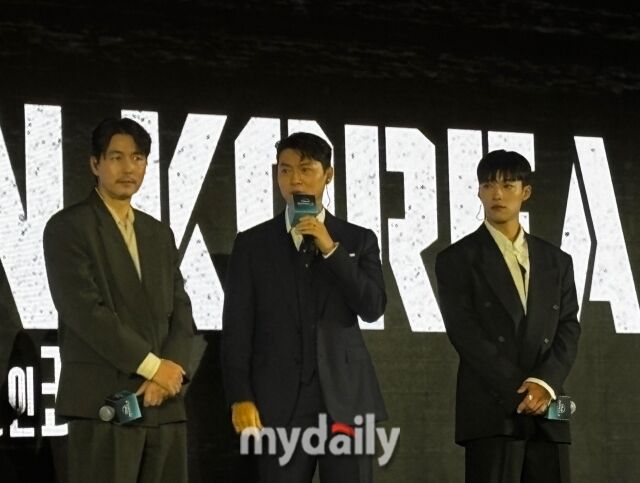 '메이드 인 코리아' 정우성, 현빈, 우도환/박로사 기자