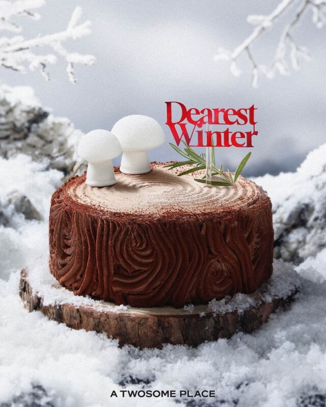 오는 15일 출시 예정인 ‘부쉬 드 노엘’. /투썸플레이스