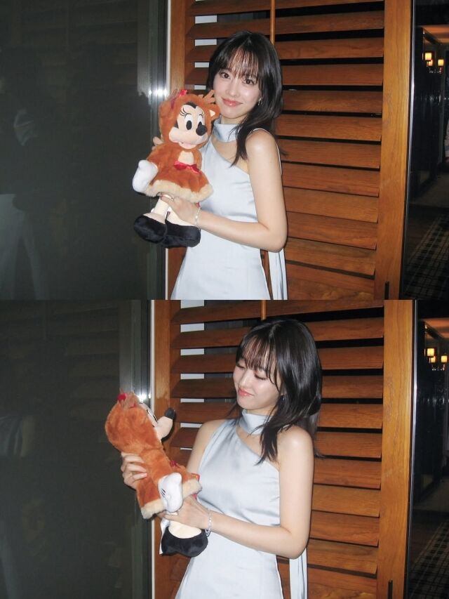 박보영이 인형과 비슷한 초소두 미모를 자랑했다. / 박보영 인스타그램