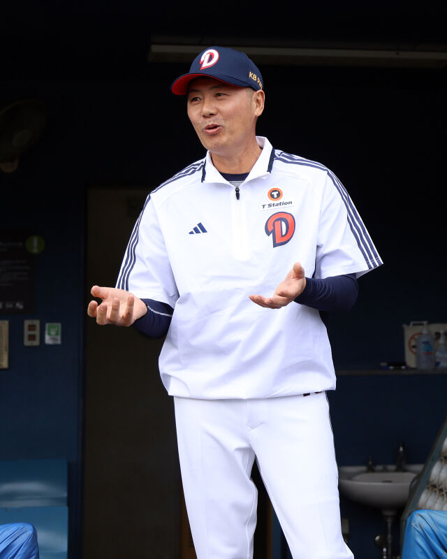 두산 베어스 김원형 감독./두산 베어스