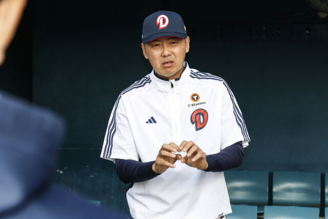 두산 베어스 김원형 감독./두산 베어스