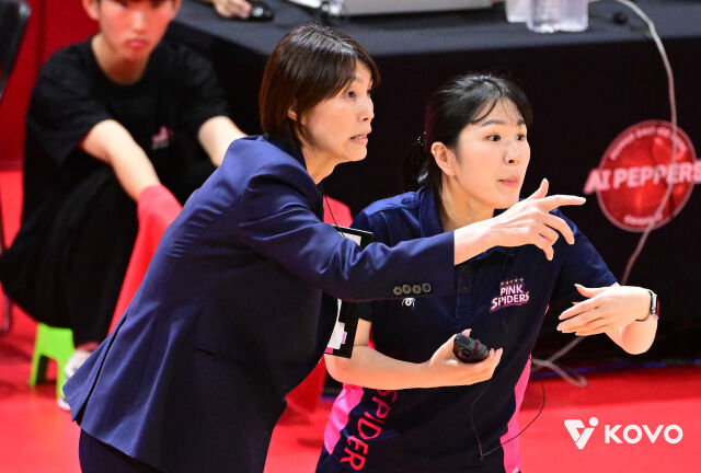 흥국생명 요시하라 감독./KOVO