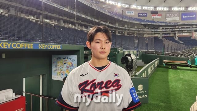2025 K-BASEBALL SERIES 대표팀 김영우./도쿄(일본)=김경현 기자