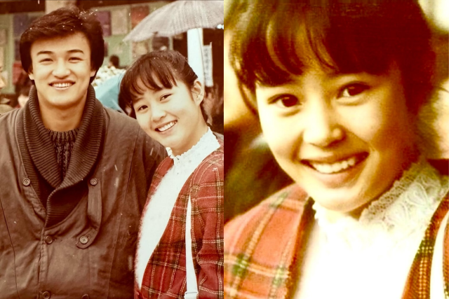 김혜수가 데뷔 초 사진을 공개했다. / 김혜수 인스타그램